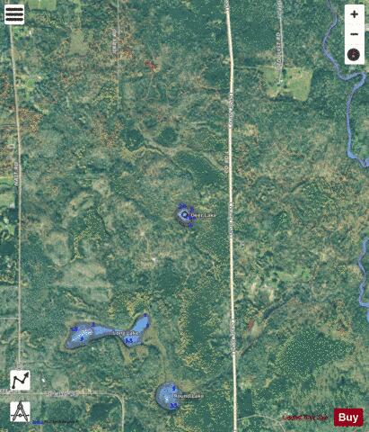 Deer Lake C depth contour Map - i-Boating App - Satellite