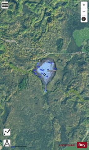 Firth Lake depth contour Map - i-Boating App - Satellite