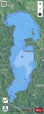 Horsehead Lake depth contour Map - i-Boating App - Satellite