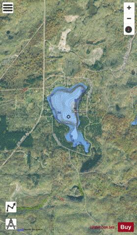 Lake Ruth depth contour Map - i-Boating App - Satellite