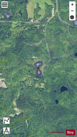 Polack Lake depth contour Map - i-Boating App - Satellite