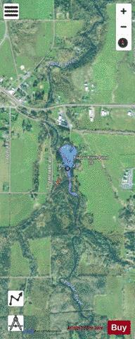 Poplar River Pond depth contour Map - i-Boating App - Satellite