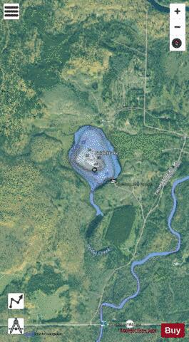 Seidel Lake depth contour Map - i-Boating App - Satellite