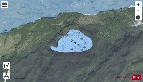 Forrest depth contour Map - i-Boating App - Satellite