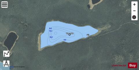 Lisa depth contour Map - i-Boating App - Satellite