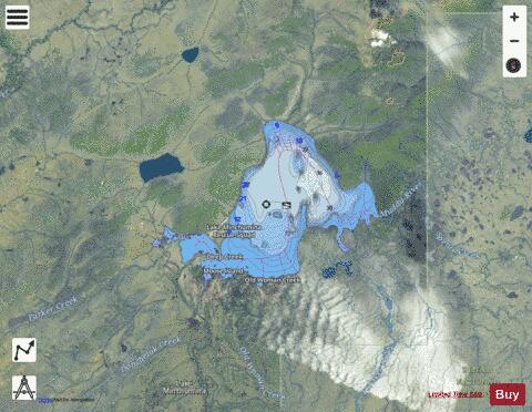 Mincumina depth contour Map - i-Boating App - Satellite