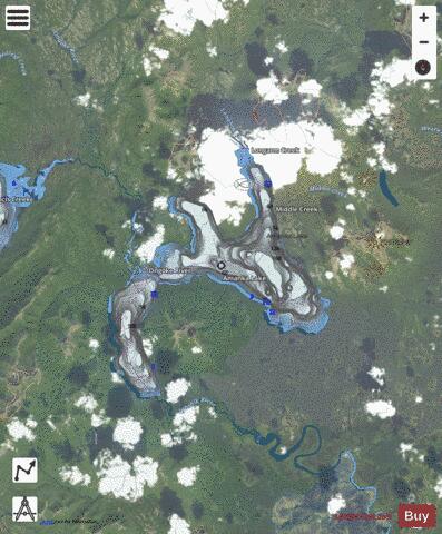 Amanka depth contour Map - i-Boating App - Satellite