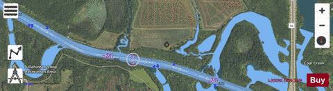 US_CC_AR_arkansas_e_sq_11_481_804 depth contour Map - i-Boating App - Satellite