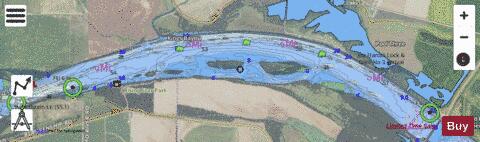 US_CC_AR_arkansas_e_sq_11_502_816 depth contour Map - i-Boating App - Satellite