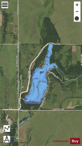 Ottawa Co. SFL, Ottawa depth contour Map - i-Boating App - Satellite