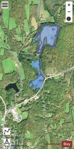 Doane Pond depth contour Map - i-Boating App - Satellite