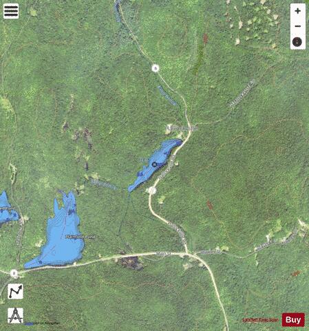Hallockville Pond depth contour Map - i-Boating App - Satellite