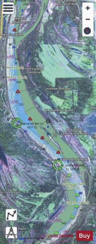 Lower Mississippi River section 11_503_835 depth contour Map - i-Boating App - Satellite