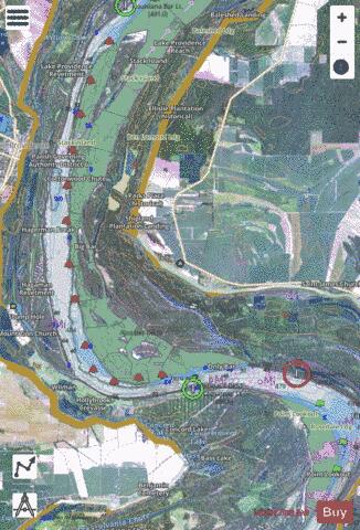 Lower Mississippi River section 11_505_826 depth contour Map - i-Boating App - Satellite