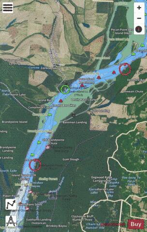Lower Mississippi River section 11_511_808 depth contour Map - i-Boating App - Satellite