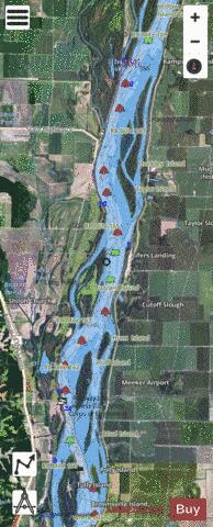 Upper Mississippi River section 11_503_773 depth contour Map - i-Boating App - Satellite