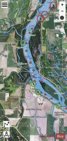 Upper Mississippi River section 11_503_776 depth contour Map - i-Boating App - Satellite
