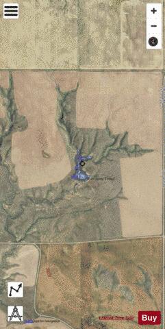 Gasvoda Reservoir depth contour Map - i-Boating App - Satellite