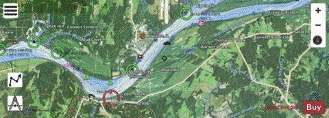 Ohio River section 11_521_794 depth contour Map - i-Boating App - Satellite