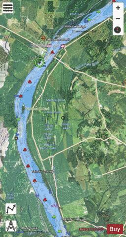 Ohio River section 11_522_792 depth contour Map - i-Boating App - Satellite