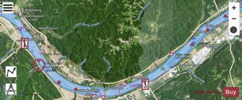 Ohio River section 11_539_784 depth contour Map - i-Boating App - Satellite