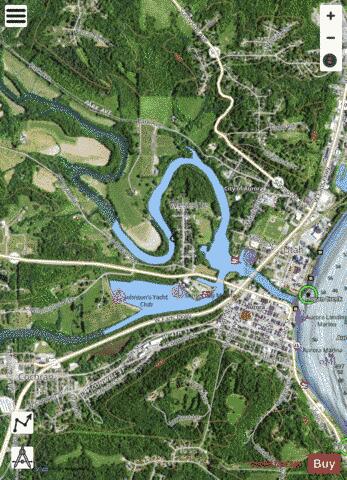 Ohio River section 11_540_782 depth contour Map - i-Boating App - Satellite