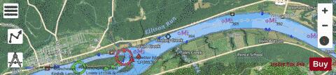 Ohio River section 11_548_784 depth contour Map - i-Boating App - Satellite