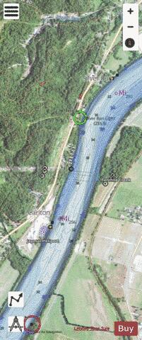 Ohio River section 11_556_782 depth contour Map - i-Boating App - Satellite