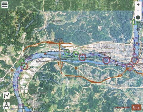 Ohio River section 11_559_780 depth contour Map - i-Boating App - Satellite