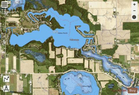 Westler Lake depth contour Map - i-Boating App - Satellite