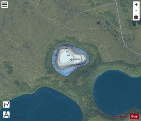 Puyuk Lake depth contour Map - i-Boating App - Satellite