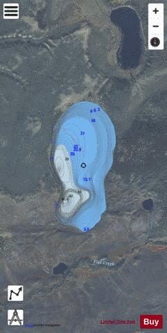 Greenpepper Lake depth contour Map - i-Boating App - Satellite