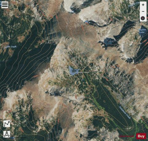 Haynach Lake depth contour Map - i-Boating App - Satellite