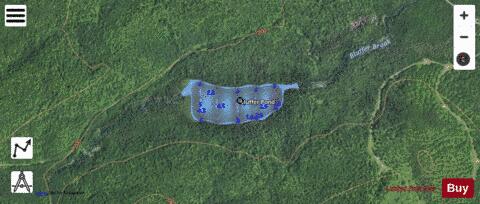Bluffer Pond depth contour Map - i-Boating App - Satellite
