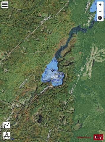 Jimmy Pond depth contour Map - i-Boating App - Satellite