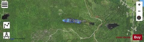 Little Lily Lake depth contour Map - i-Boating App - Satellite