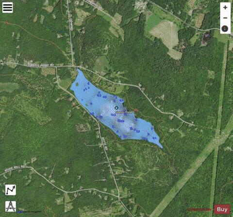Swetts Pond depth contour Map - i-Boating App - Satellite