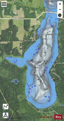 Inguadona (S. Bay) depth contour Map - i-Boating App - Satellite