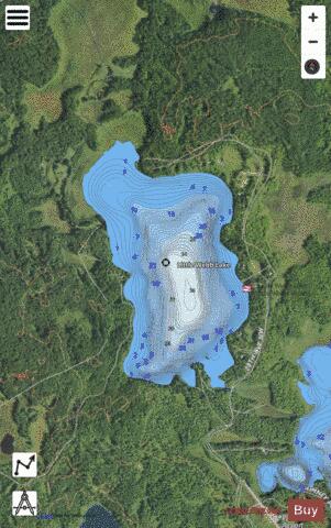 Little Webb depth contour Map - i-Boating App - Satellite