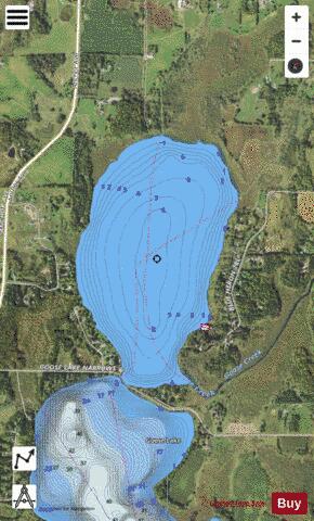 Goose (North Bay) depth contour Map - i-Boating App - Satellite