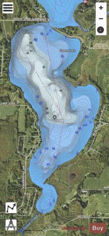Goose (South Bay) depth contour Map - i-Boating App - Satellite
