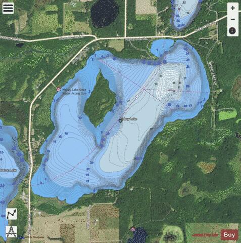 Nokay depth contour Map - i-Boating App - Satellite
