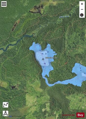 West Elbow depth contour Map - i-Boating App - Satellite