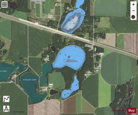 Masford depth contour Map - i-Boating App - Satellite
