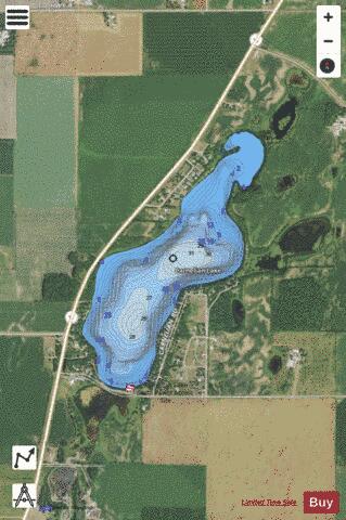 Carnelian depth contour Map - i-Boating App - Satellite