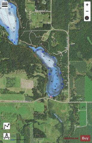 Sylvia depth contour Map - i-Boating App - Satellite