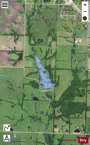 Garden City (New) Lake depth contour Map - i-Boating App - Satellite