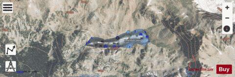 Imelda Lake depth contour Map - i-Boating App - Satellite