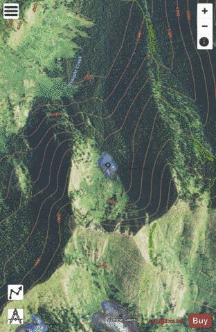 Harrington Lake depth contour Map - i-Boating App - Satellite