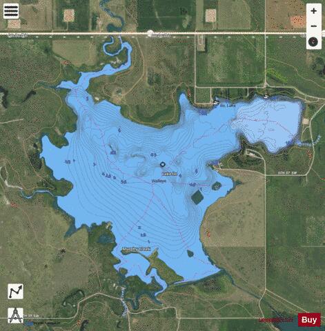 Ilo, Lake depth contour Map - i-Boating App - Satellite